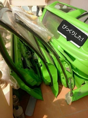 แผงประตู กระจก รางมอเตอร์ มิตซูท้ายเบ้นซ์ 4 บาน