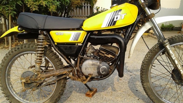 ขาย DT100 เครื่องดีพอใช้โครงคันสตาร์ทคันเกียร์ไม่เชื่อมเหมาะเอาไปปั้นต่อออกใบซื้อขาย 8900 บาท
