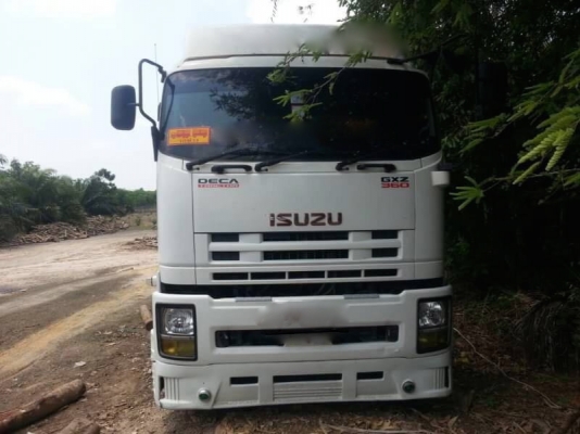 รถอีซูซุ 10 ล้อ  หัวลาก GXZ 360 แรงม้า. ปี 55.   สนใจติดต่อ  081 - 6079515