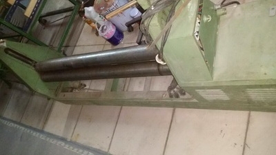 ขาย เครื่องม้วนเหล็ก ใช้มอเตอร์ไฟฟ้า เก่าญี่ปุ่น กว้าง 1.4 เมตร ลูกกลิ้งโต 4"