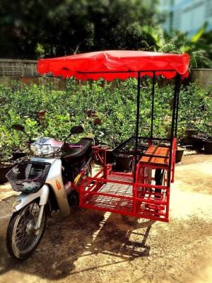 รับ ผลิตและจำหน่าย รถพ่วงข้างมอเตอร์ไซค์