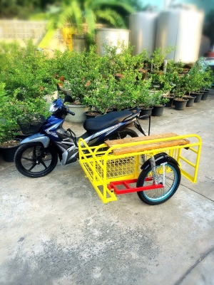 รับ ผลิตและจำหน่าย รถพ่วงข้างมอเตอร์ไซค์