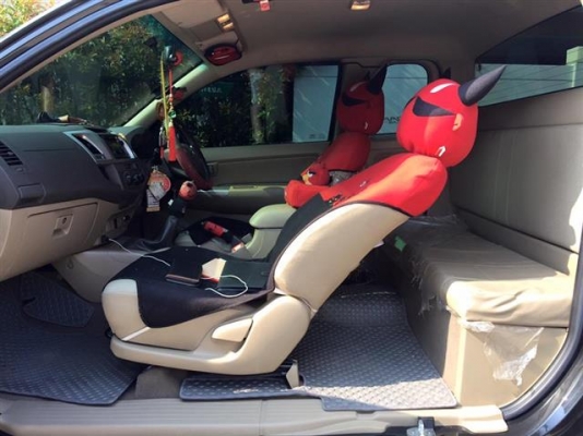 ขายคับ ToYoTA VIGo Champ 2.5E SMART CAB ดีเซล สีดำ ปี2012