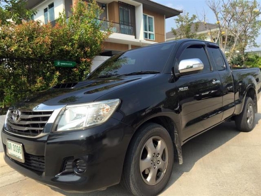 ขายคับ ToYoTA VIGo Champ 2.5E SMART CAB ดีเซล สีดำ ปี2012
