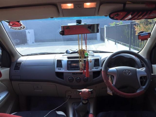 ขายคับ ToYoTA VIGo Champ 2.5E SMART CAB ดีเซล สีดำ ปี2012