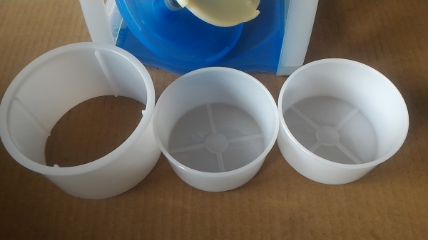 เครื่องปั่นน้ำแข็งไสแบบใช้มือหมุนของใหม่จากญี่ปุ่น วัสดุเกรดใช้กับอาหาร ทนร้อนทนเย็น