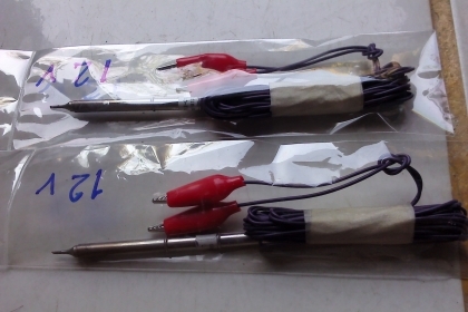 หัวแร้ง DC-AC ใช้ไฟแรงดันต่ำ ยี่ห้อ hakko ของญีปุ่น เหมาะเอาติดรถ-บ้านไว้ (มีVDOทดสอบให้ดู)