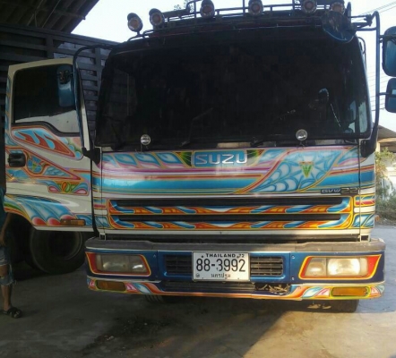 ขาย 12ล้อ ล่อง อีซูซุ 360แรง 2คานหน้า 2เพาหลัง ช่วงยาว 7.50ม สภาพดีสวยบางเดิมพร้อมใช้งาน ทะเบียนพร้อมโอน