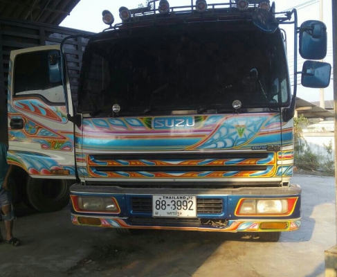 ขาย 12ล้อ ล่อง อีซูซุ 360แรง 2คานหน้า 2เพาหลัง ช่วงยาว 7.50ม สภาพดีสวยบางเดิมพร้อมใช้งาน ทะเบียนพร้อมโอน