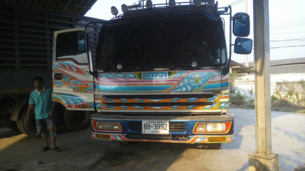 ขาย 12ล้อ ล่อง อีซูซุ 360แรง 2คานหน้า 2เพาหลัง ช่วงยาว 7.50ม สภาพดีสวยบางเดิมพร้อมใช้งาน ทะเบียนพร้อมโอน