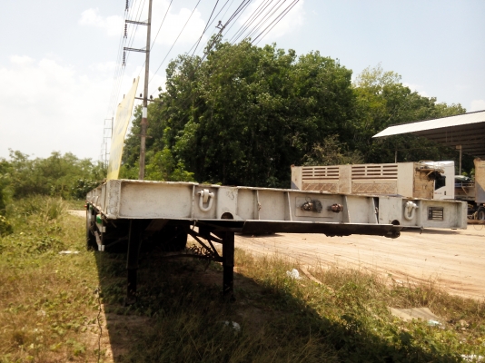 ขายหางพื้นเรียบสามมิตร 3 เพลาปี 2545 ราคา 350000