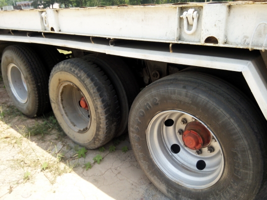 ขายหางพื้นเรียบสามมิตร 3 เพลาปี 2545 ราคา 350000