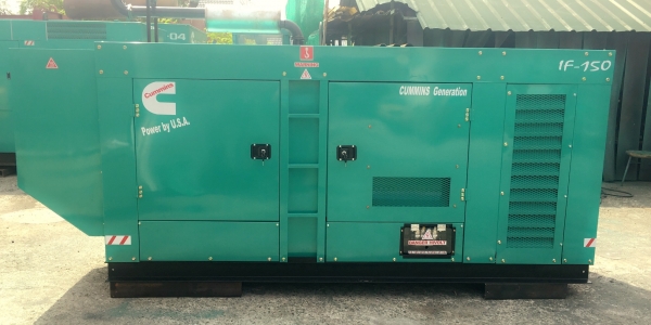 เครื่องปั่นไฟCUMMINS150kva. USA.รับประกัน12เดือน(จัดส่งฟรี)