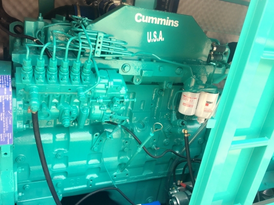 เครื่องปั่นไฟCUMMINS150kva. USA.รับประกัน12เดือน(จัดส่งฟรี)
