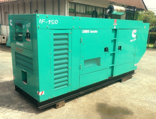 เครื่องปั่นไฟCUMMINS150kva. USA.รับประกัน12เดือน(จัดส่งฟรี)