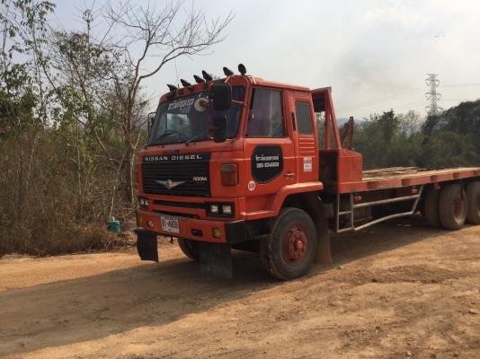 ขายคู่แบคโฮ+เทเลอร์ท้ายลาก