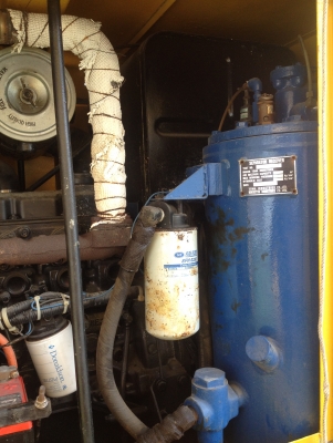 ขายด่วนปั้มลม แบบสกรู Air man 175 CFM Nissan