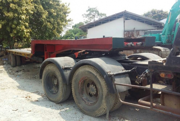 ขายรถบรรทุกแม็คโฮ หัวลาก ฮีโน่ FR608A EF550-300แรง 2เพา หางโลเบส 2เพา ลากแม็กโค 200-320 สภาพดีพร้อมใช้ ทะเบียนพร้อมโอน