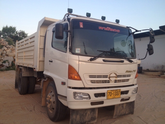 ขายรถบรรทุกหกล้อดัมพ์ Hino FG1J เครื่อง 220 แรง ปี 51 รถสวยเดิมๆ พร้อมใช้งาน ยางดี ทะเบียนพร้อม