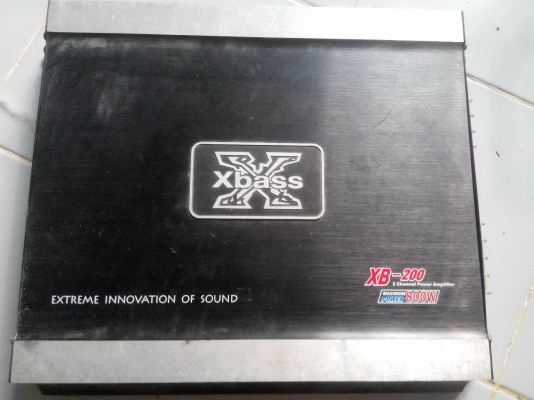 เพาเวอร์แอมป์ X BASS