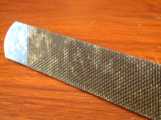 ขายตะไบบุ้งโบราณ ยาว 14" หนา 1 หุน หนัก 600 กรัม