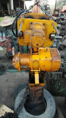 รอกโซ่ไฟฟ้า KITO Made in JAPAN ขนาด 5 ตัน ไฟ 380V. พร้อมตัวเดินบีม สดนอกพึ่งลงตู้ ดึงนิ่มมาเทสได้!! รอกโซ่ไฟฟ้า KITO Made in JAPAN ขนาด 5 ตัน ไฟ 380V. พร้อมตัวเดินบีม สดนอกพึ่งลงตู้ ดึงนิ่มมาเทสได้!!