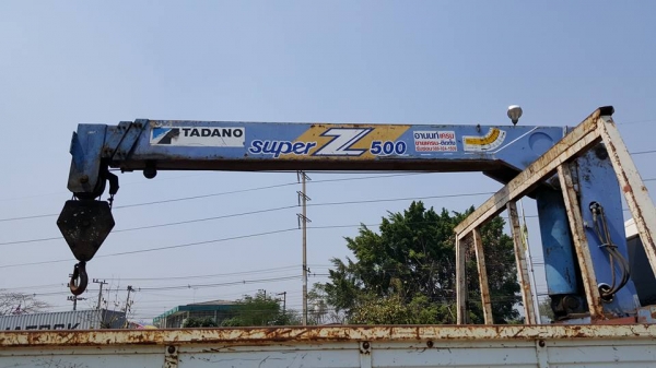 6ล้อ240ปี53 ติดเครน 5 ตัน กระบะยาว 6.80 รถสวยเดิมยางเต็ม เครน 3 ชัก พร้อมทำงาน 6ล้อ240ปี53 ติดเครน 5 ตัน กระบะยาว 6.80 รถสวยเดิมยางเต็ม เครน 3 ชัก พร้อมทำงาน