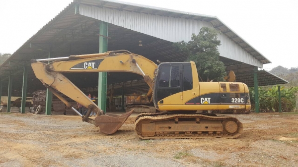ขาย แบคโฮ CAT 320 C เอกสารเล่มทะเบียนครบ ไฟเต็ม เครื่องดี ช่วงล่างแน่น ราคาต่อรองได้