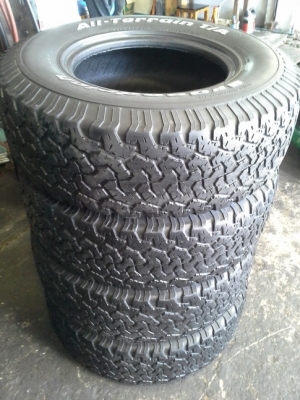 BF All USA. 265/75/16 ปี11 สภาพดี 1ชุด