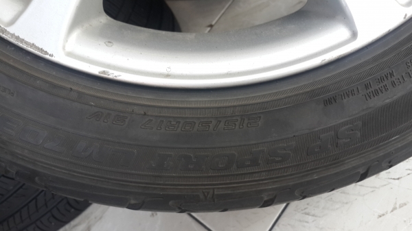 ขายล้อแม็กห้าก้านคู่ ขอบ17&rdquo; 5รู 114 เดิมติดรถ SpaceWagon ขายถูกทั้งชุด 4วง 5,000บาท โทร.0815818666 ชา