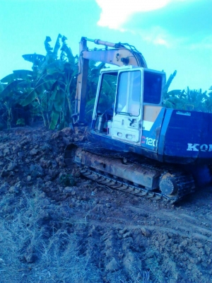 ขาย แบคโฮ KOMATSU PC120-5 เอกสารใบซื้อขาย รถใช้งานอยู่เป็นประจำ ราคาคุยกันได้ครับ