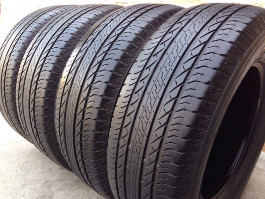 ยาง Bridgstone 265-65-17 ยาง Bridgstone ปี 14 รุ่น Ecopla EP 850 ครบชุด 4 เส้น 4500  ไม่ควรพลาด สภาพสวยๆไม่มีปะไม่บวมดอกยางเหลือเยอะ