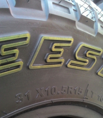ขาย ยางMud 31 R 15 สวยๆ