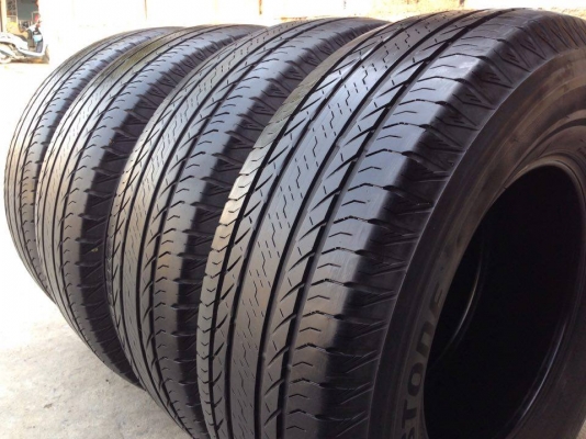 ยาง Bridgstone 265-70-16 ยาง Bridgstone ปี 14 รุ่น Ecopla EP 850 ครบชุด 4 เส้น 6000  ไม่ควรพลาด สภาพสวยๆไม่บวมดอกยางเหลือเยอะ