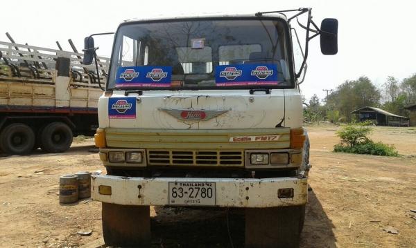 ขาย 6 ล้อดั้ม คัสซีหัวยาว วางหัว F17 ยังไม่ลงเล่ม เครื่อง 6BD1 165 แรงม้า เกียร์ HO เฟืองท้าย FUSO เบรคทิฟฟี่ พาวเวอร์ ทะเบียนครบพร้อมโอน