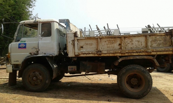 ขาย 6 ล้อดั้ม คัสซีหัวยาว วางหัว F17 ยังไม่ลงเล่ม เครื่อง 6BD1 165 แรงม้า เกียร์ HO เฟืองท้าย FUSO เบรคทิฟฟี่ พาวเวอร์ ทะเบียนครบพร้อมโอน