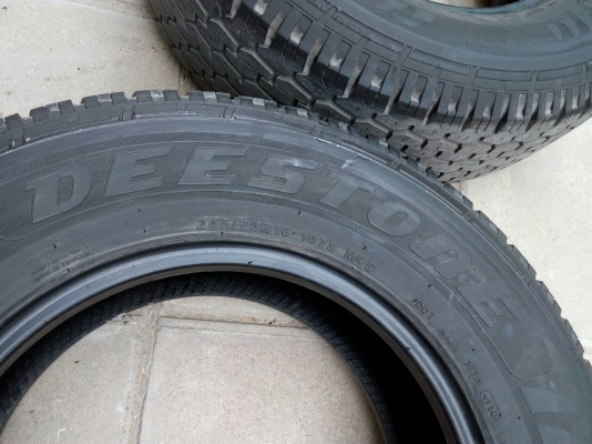 245/70R16 DEESTONE PAYAK R403 มี 2 เส้น tel.081-427-3941 ไอดีไลน์ 0814273941 245/70R16 DEESTONE PAYAK R403 มี 2 เส้น tel.081-427-3941 ไอดีไลน์ 0814273941