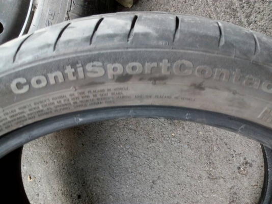 225/40R18 หน้า 245/35R18 หลัง Continental  ชุด 4 เส้น tel.081-427-3941 ไอดีไลน์  0814273941