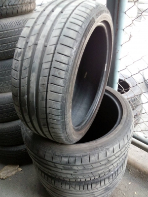 225/40R18 หน้า 245/35R18 หลัง Continental  ชุด 4 เส้น tel.081-427-3941 ไอดีไลน์  0814273941