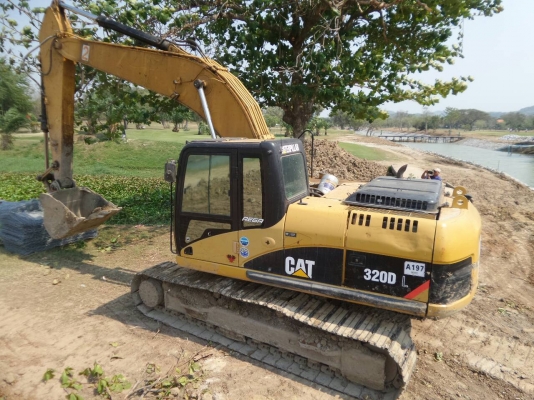 แบคโฮ CAT 320D JAPAN ใช้งาน7471ช.ม เอกสารใบแจ้งจำหน่าย
