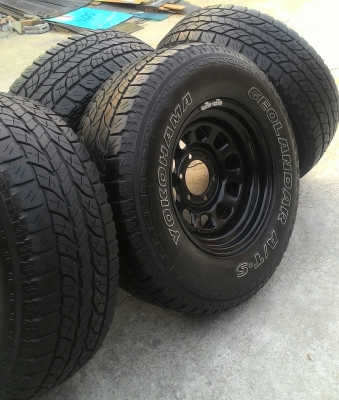 ขาย ยางAll 265/70/16พร้อมล้อลายRock