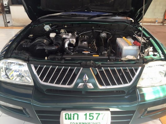 MitSuBiShi StraDa 2.5GL cab สีเขียว ปี2004 MitSuBiShi StraDa 2.5GL cab สีเขียว ปี2004