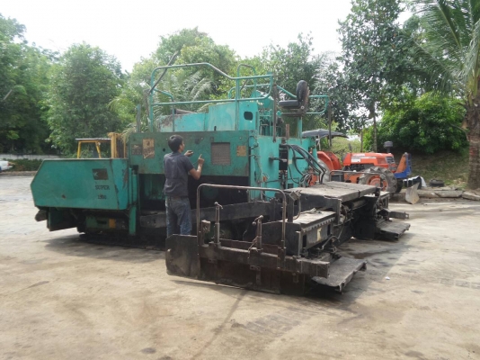 รถปูยางเวอร์กาเล่ย์ 1500SUPPER ตีนตะขาบปูใด้5เมตร เอกสารเล่มทะเบียน