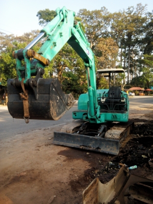 ขายรถแบคโฮ IHI 45 เอกสารอินวอย แทรคเหล็ก ราคา 450000