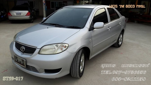 ขายด่วน TOYOTA, SOLUNA VIOS 1.5 E AIRBAG-ABS ปี03 เดิมๆ พร้อมใช้ ราคาสุดคุ้ม