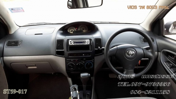 ขายด่วน TOYOTA, SOLUNA VIOS 1.5 E AIRBAG-ABS ปี03 เดิมๆ พร้อมใช้ ราคาสุดคุ้ม