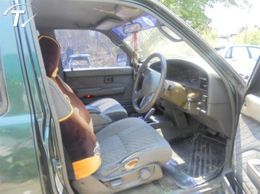 TOYOTA 4RUNNER 3.0 V6 4WD โฉม 95-00 สีเขียว เกียร์ออโต้ ติดแก๊ส LPG ทะเบียน 7ศ6577 กรุงเทพฯ