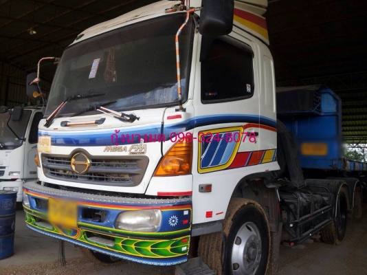 ขายหัวลาก Hino เครื่อง 320 แรง ปี 50-51 มี 2 หัว เฉพาะหัว ทะเบียนพร้อม