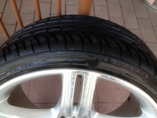 ล้อญี่ปุ่นเเท้ WALD 19 กว้าง8นิ้วครึงอ๊อฟ40ทั้ง4วงเก่าญี่ปุ่นเเท้สีเดิมๆสภาพสวย