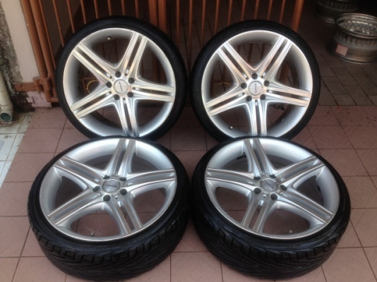 ล้อญี่ปุ่นเเท้ WALD 19 กว้าง8นิ้วครึงอ๊อฟ40ทั้ง4วงเก่าญี่ปุ่นเเท้สีเดิมๆสภาพสวย